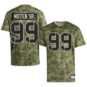 #99 Official Ahmad Moten Sr. College Football Men Canes Camo Jersey 716938-872