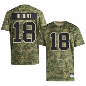 #18 Game Canes Mens Camo College Football Armondo Blount Jerseys 230369-444