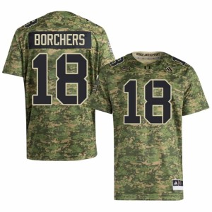 #18 Joe Borchers Camo College Football 2026-27 Mens Miami of Florida Jersey 472946-835
