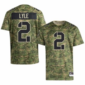 #2 Men Jordan Lyle Camo College Football Stitched Miami Jersey 749433-732