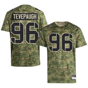 #96 Camo Men's College Football Limited Miami Tucker Tevepaugh Jerseys 622629-278