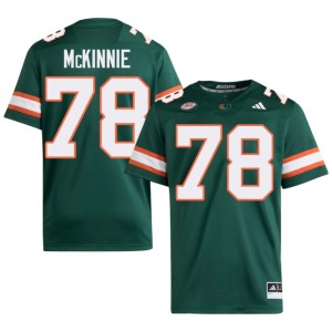 #78 Mens University of Miami Green 2026-27 Bryant McKinnie College Football Jerseys 807904-821