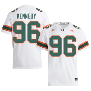 #96 College Football High School UM White Mens Cortez Kennedy Jerseys 963443-719