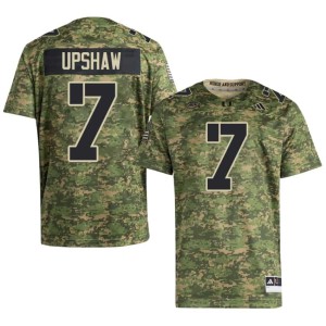 #7 College Football Miami of Florida Camo Daylyn Upshaw Official Mens Jersey 312217-664