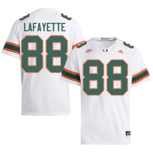 #88 DeAnthony Lafayette White Men College Football Stitched The U Jerseys 162325-543