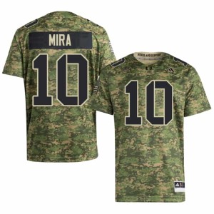 #10 Men UM George Mira High School Camo College Football Jersey 168461-967