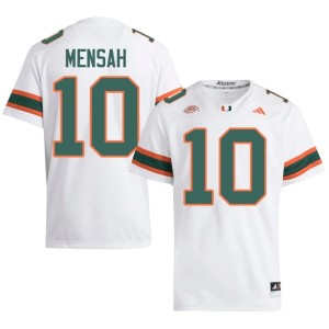 #10 2026 Darian Mensah Men's UM White College Football Jersey 281122-833