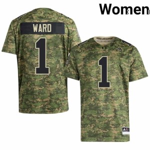 #1 Camo UM Hurricanes Alumni Women Cam Ward College Football Jersey 305883-816