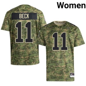 #11 Camo Carson Beck University Hurricanes Women's College Football Jerseys 436583-865