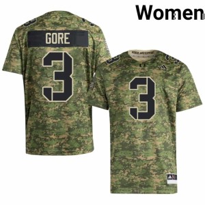 #3 College Football Alumni Women's Camo Frank Gore The U Jerseys 854899-113
