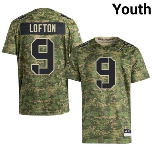 #9 2026 Camo UMiami College Football Elija Lofton Youth Jersey 468829-153
