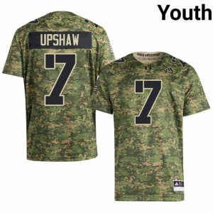 #7 Daylyn Upshaw UM College Football Alumni Camo Youth Jersey 934226-381