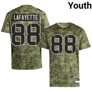 #88 DeAnthony Lafayette Youth College Football UMiami Camo Player Jerseys 349433-557