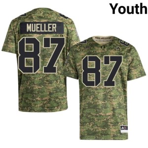 #87 2026-27 Youth Miami Camo Gavin Mueller College Football Jersey 714309-851