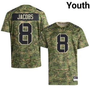 #8 Replica Miami Hurricanes College Football Camo Youth Vandrevius Jacobs Jersey 309691-328